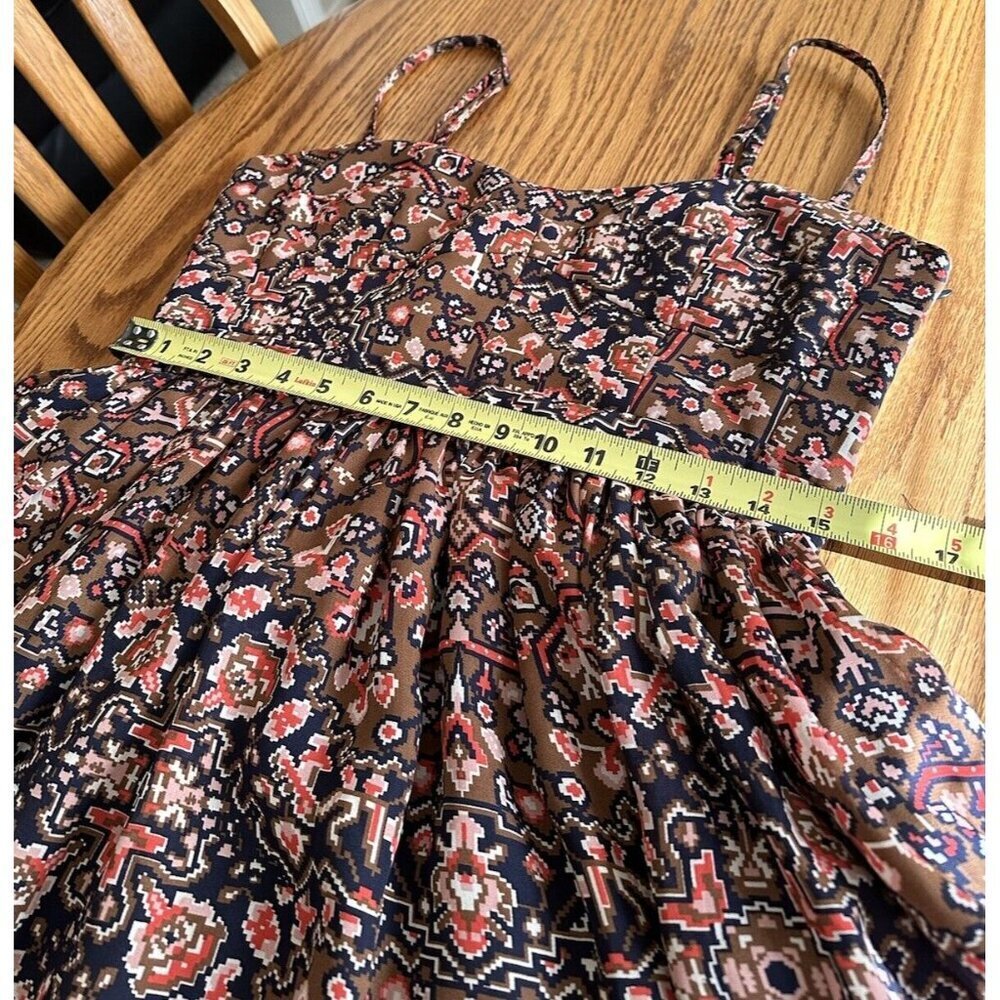 Fossil Multicolored Artsy Aztec Print Spaghetti S… - image 8